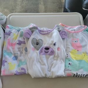 Carters girls nightgown lot
